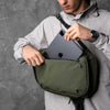 Metro BackpacK Alpaka AA010470526 Backpacks 12L / Army Green Axogrid 210D