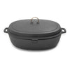 Enamel Lined Roaster Barebones Living CKW-1102 Dutch Ovens One Size / Slate Grey