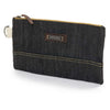 Neelum Zipper Pouch | Waxed Denim Barebones Living Pouches