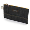 Neelum Zipper Pouch | Waxed Denim Barebones Living Pouches