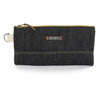 Neelum Zipper Pouch | Waxed Denim Barebones Living Pouches