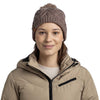 Caryn Knitted Beanie & Fleece Band BUFF 136743.322 Beanies One Size / Cobblestone