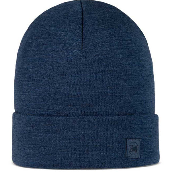 Merino Heavyweight Beanie BUFF 111170.785 Beanies One Size / Indigo