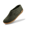 Shoe with Natural Rubber Sole Glerups Outdoor Slippers