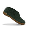 Shoe with Natural Rubber Sole Glerups Outdoor Slippers