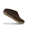 Slip-on with Leather Sole Glerups Slippers