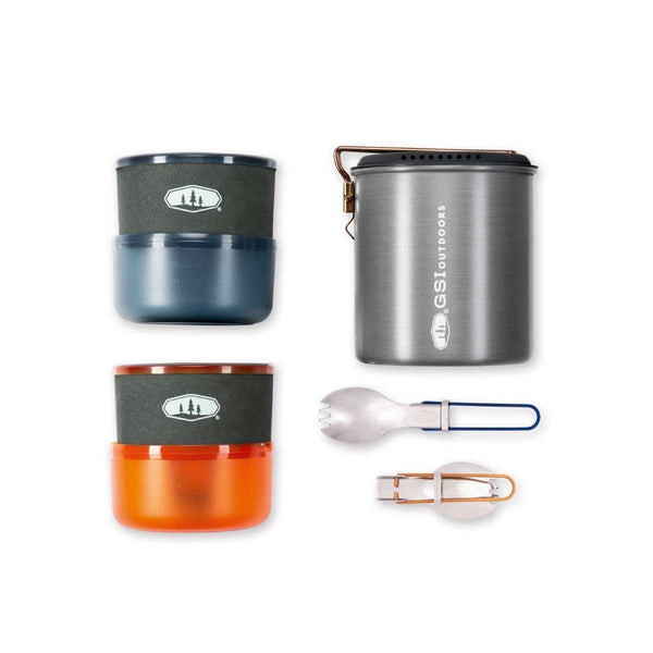 Halulite Microdualist GSI Outdoors GSI-50277-1 Camp Cook Sets One Size / Grey