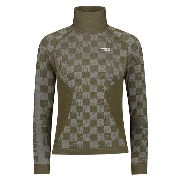 Ascender Merino Seamless Mock Neck LS | Women's Mons Royale Women's Baselayers