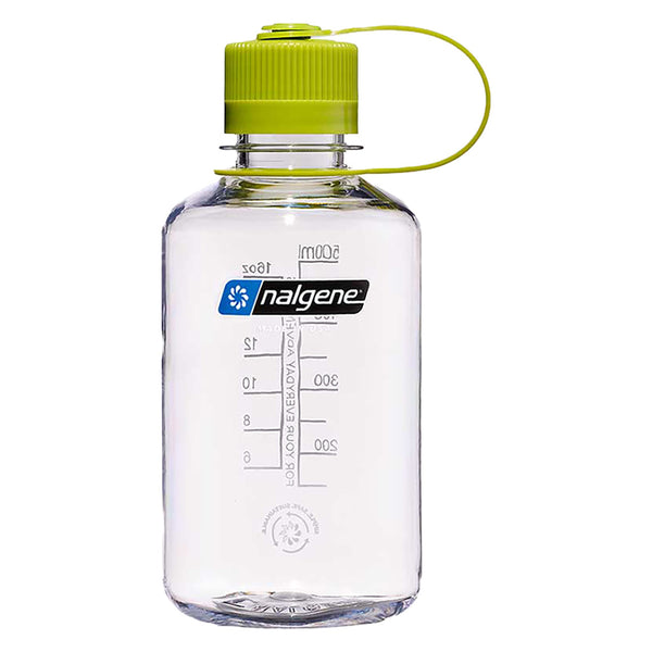 500ml Narrow Mouth Tritan Sustain Nalgene N2021-1216 Water Bottles 500ml / Clear/Green Cap