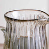 Minati Ribbed Glass Jug nkuku MJ2301 Jugs 2.5L / Clear