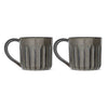 Moda Mugs nkuku MM0501 Mugs Set of 2 / Pewter