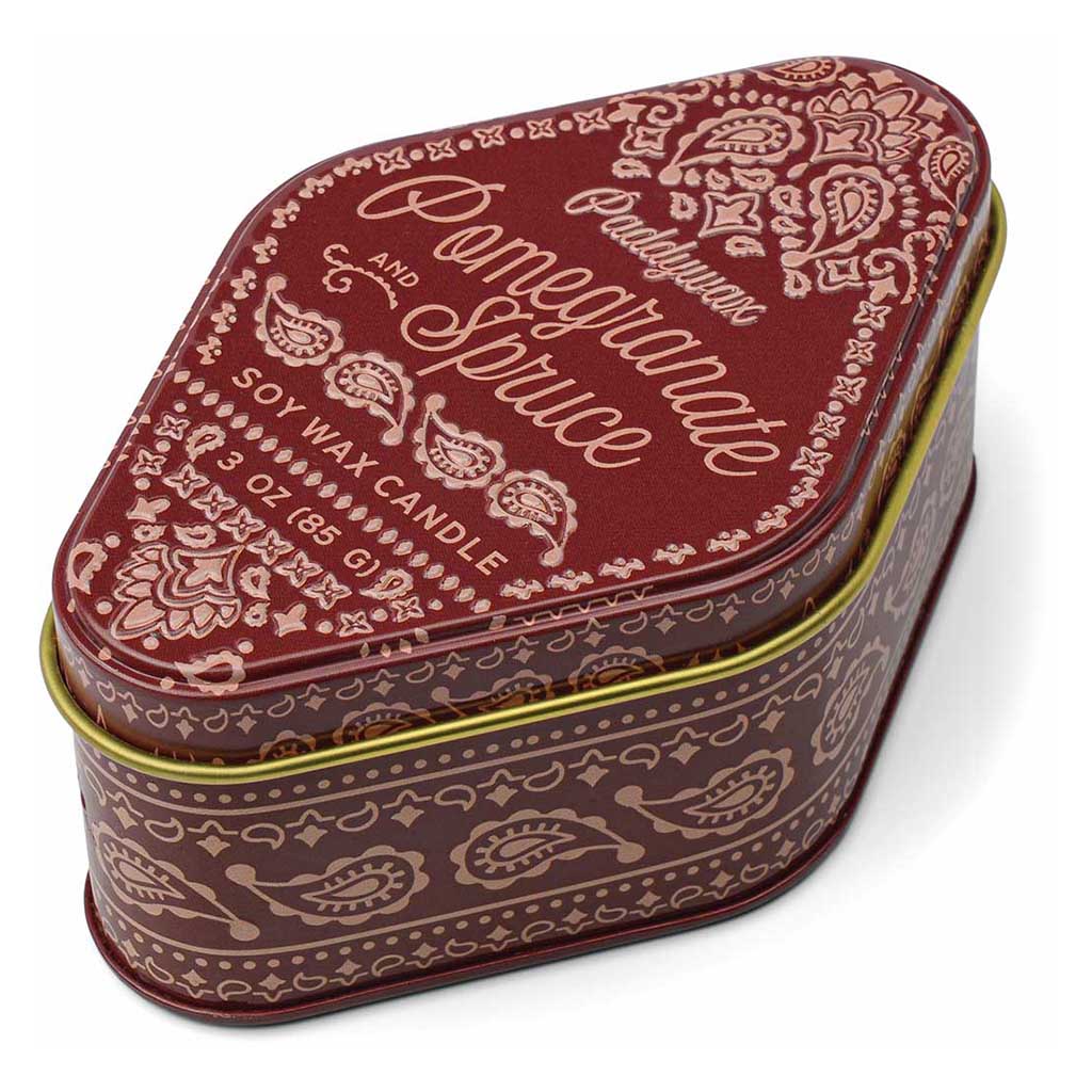 Station Printed Tin | Pomegranate & Spruce