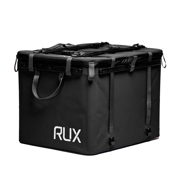 RUX 70L | Tri-Fold Lid RUX PK0122-70B Camp Storage Boxes 70L / Black