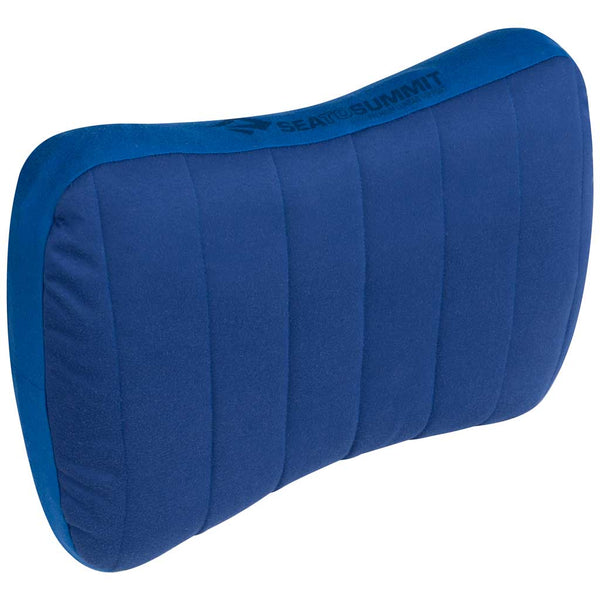 Aeros Premium Lumbar Support Pillow Sea to Summit APILPREMLMBNB Camping Pillows One Size / Navy Blue