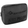 Aeros Ultralight Pillow Deluxe Sea to Summit APILULDLXAQ Camping Pillows One Size / Aqua
