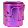 Titanium Double Wall Mug Snow Peak MG-053PR-US Cups 450ml / Purple