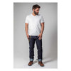 Classic White V-Neck T-Shirt &SONS Men's Tees