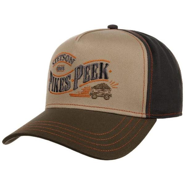 Trucker Cap | Pikes Peak Stetson 7741137-55-OS Caps & Hats One Size / Light Green/Green