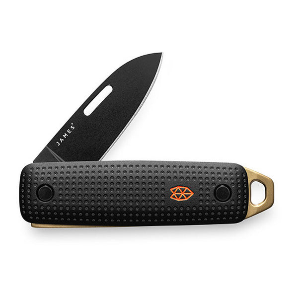 The Elko The James Brand KN132263-00 Pocket Knives One Size / Black/Fire