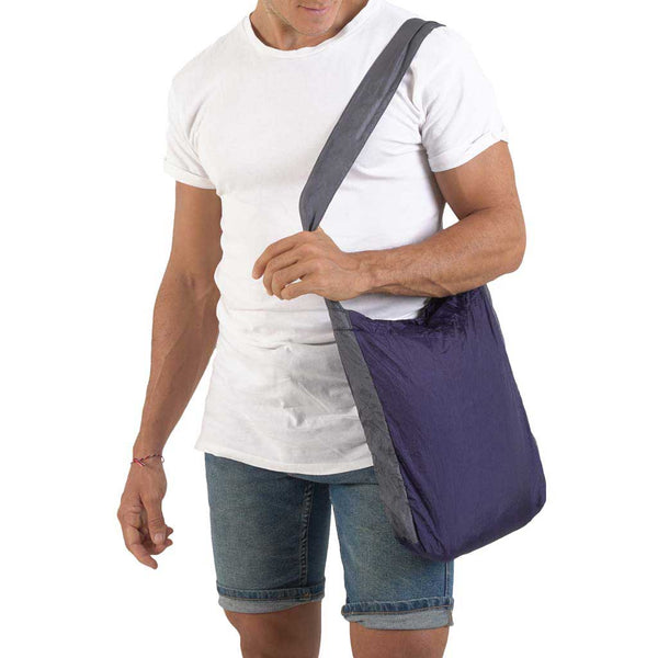 Eco Bag Ticket To The Moon TMEBS0603 Tote Bags 10L / Navy/Dark Grey