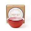 Prep Set Falcon Enamelware FAL-PRE-RR-UK Prep Sets One Size / Pillarbox Red