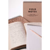 80-Page Steno Book Field Notes FN-07 Notebooks One Size / Brown