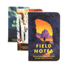 National Parks E | 3-Pack Field Notes FNC-43e Notebooks 3 Pack / Multi colour