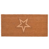 Embossed Star Doormat Garden Trading DMCO42 Doormats Double / Coir