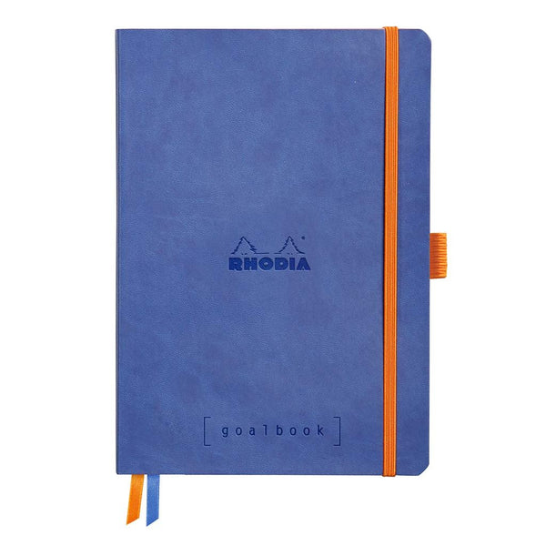 GoalBook Dot Grid Rhodia 117748C Notebooks A5 / Sapphire