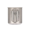 Titanium Single Mug 300 ml Snow Peak MG-142 Cups 300ml / Titanium