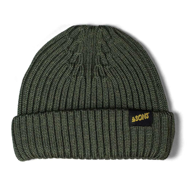 Atlantic Watch Cap &SONS Beanies One Size / Green