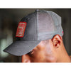 Trucker Badge Cap &SONS TRUCKGREY Caps & Hats One Size / Grey
